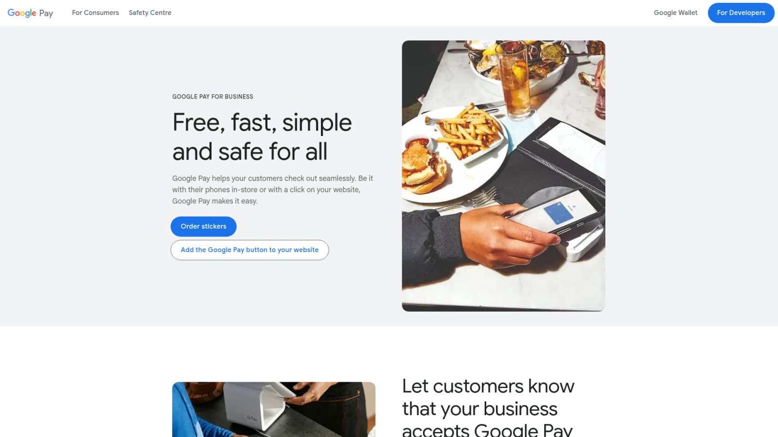 Accepter Google Pay pour encaisser vos clients professionnels