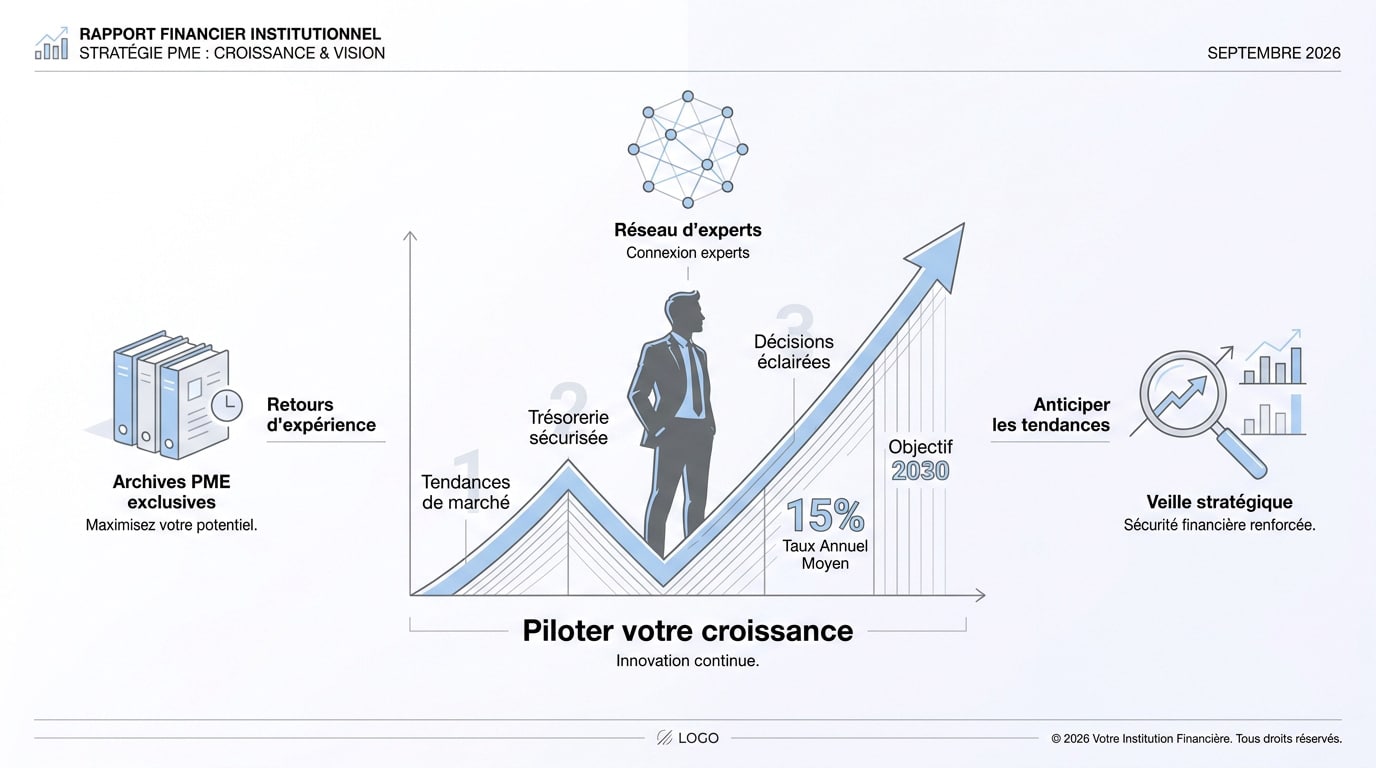 Stratégie de pilotage de croissance pour dirigeant de PME